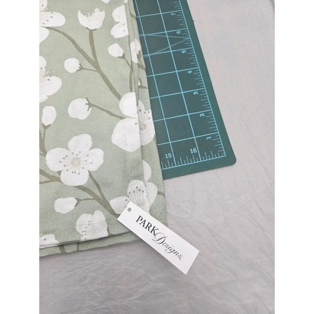 Park Designs Cherry Blossom Valance Curtain 60 in x 14 in - One Valance
